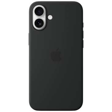 Apple Silicone Back Cover Preto MagSafe Apple iPhone 16 Plus