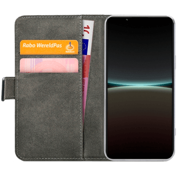 Mobilize Pu-Couro Book Capa Preto Sony Xperia 5 IV