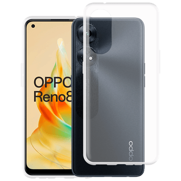 Just in Case TPU Back Cover Transparente OPPO Reno8 T
