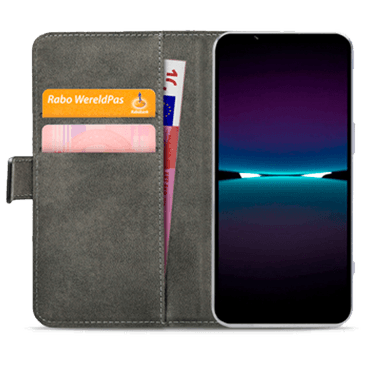 Mobilize Pu-Couro Book Capa Preto Sony Xperia 1 V