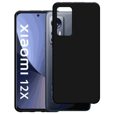 Just in Case TPU Back Cover Preto Xiaomi 12/12X