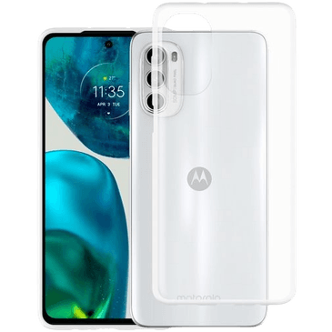 Just in Case TPU Back Cover Transparente Motorola Moto G52
