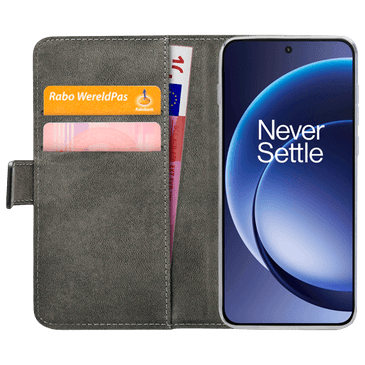 Mobilize PU-Couro Book Capa Preto OnePlus 15R