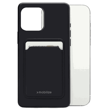 Mobilize Cardcase TPU Back Cover Preto Apple iPhone 13 Pro Max