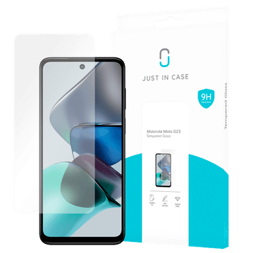 Just in Case Protector De Ecrã Transparente De Vidro Temperado Motorola Moto G23