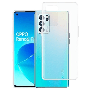Just in Case TPU Back Cover Transparente OPPO Reno6 Pro