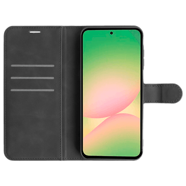 Just in Case PU-Couro Book Capa Preto Samsung Galaxy A57 5G