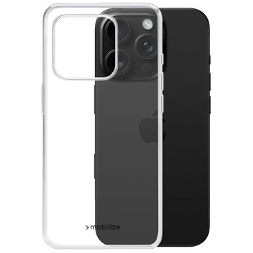 Mobilize TPU Back Cover Transparente Apple iPhone 16 Pro