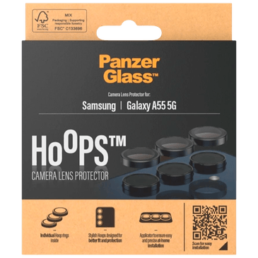 Panzerglass Hoops Vidro Temperado Camera Protector Samsung Galaxy A55