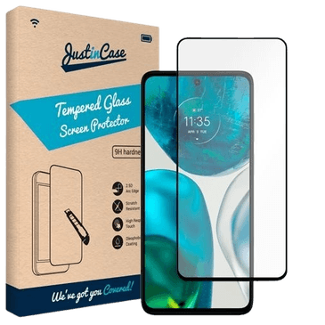 Just in Case Protector de Ecrã de Vidro Temperado Edge to Edge Motorola Moto G52