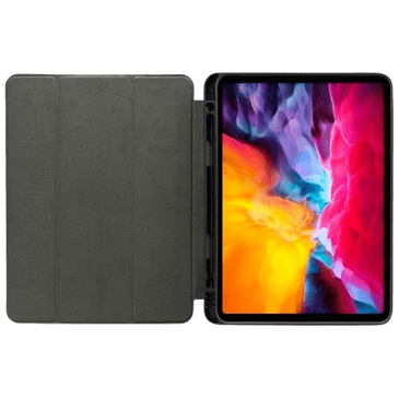 Mobilize Pu-Couro Solid Folio Book Capa Preto Apple iPad Pro 11 2018/2020/2021/2022/iPad Air 2020/2022