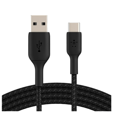 Belkin Boost Charge USB-C Cabo Braided 2 Metros Preto
