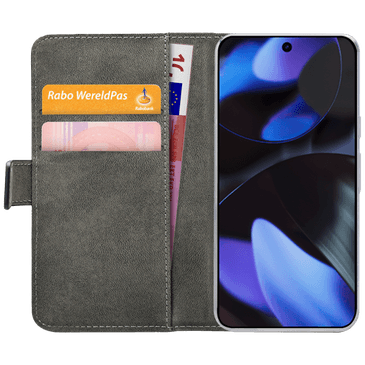 Mobilize Pu-Couro Book Capa Preto Google Pixel 9/9 Pro