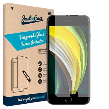 Just in Case Clear Protector de Ecrã de Vidro Temperado Apple iPhone SE 2020/2022