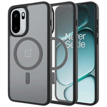 Just in Case Military Grade Plástico Back Cover Preto Magnético OnePlus 15R