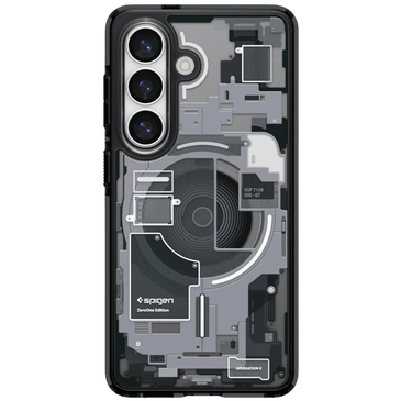 Spigen Ultra Hybrid MagFit Zero One TPU Back Cover Preto Samsung Galaxy S26