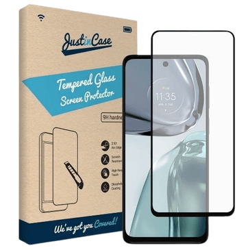 Just in Case Protector de Ecrã de Vidro Temperado Edge to Edge Motorola Moto G62 5G