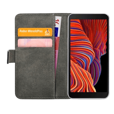 Mobilize Book Case Couro-PU Preto Samsung Galaxy Xcover 5