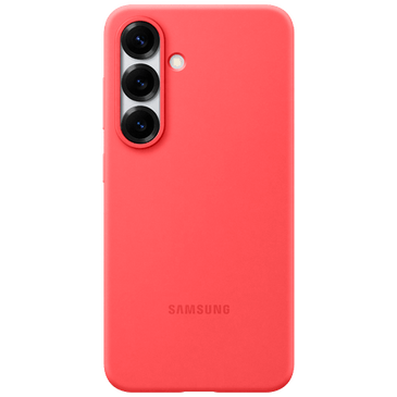 Samsung Silicone Back Cover Vermelho Samsung Galaxy S25