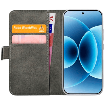 Mobilize PU-Couro Book Capa Preto Xiaomi 17