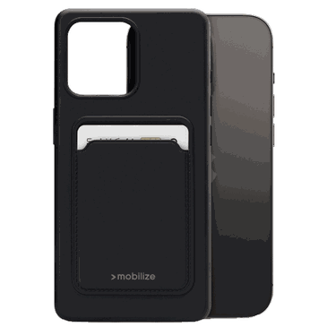 Mobilize Cardcase TPU Back Cover Preto Apple Iphone 14 Pro