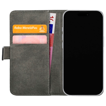 Mobilize PU-Couro Book Capa Preto Apple iPhone 17 Pro