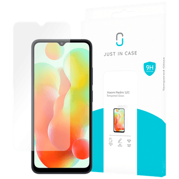 Just in Case Protector De Ecrã Transparente De Vidro Temperado Xiaomi Redmi 12C