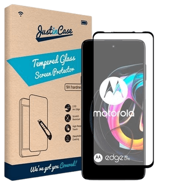 Just in Case Protector de Ecrã de Vidro Temperado Edge to Edge Motorola Edge 20 Lite