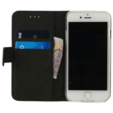 Mobilize Pu-Couro Book Capa Preto Apple iPhone 8/SE 2020/SE 2022