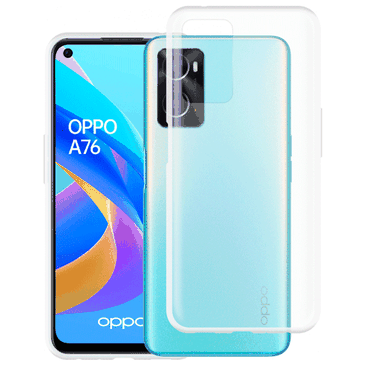 Just in Case TPU Back Cover Transparente OPPO A76
