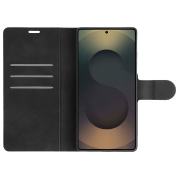 Just in Case PU-Couro Book Capa Preto Samsung Galaxy S26 Ultra