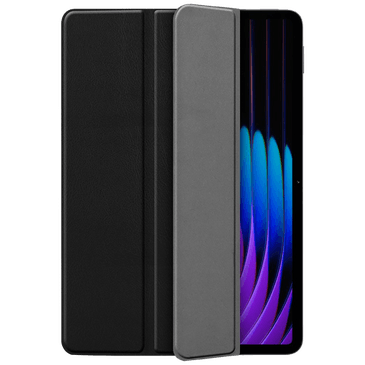 Just in Case Smart PU-Couro Book Capa Preto Xiaomi Pad 7/Pad 7 Pro/Pad 8/Pad 8 Pro