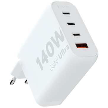 Xtorm Gan2 Ultra USB 3-USB-C Carregador Rápido 140W Branco