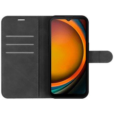 Just in Case Pu-Couro Book Capa Preto Samsung Galaxy Xcover 7