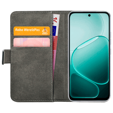 Mobilize PU-Couro Book Capa Preto OPPO A6 4G/A6 5G