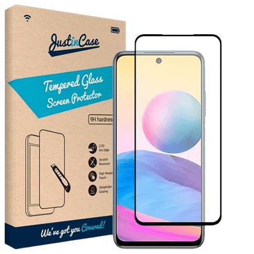 Just in Case Protector de Ecrã de Vidro Temperado Edge to Edge Black Xiaomi Redmi 10/10 (2022)