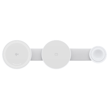 Anker MagGo 3-In-1 Dobrável Carregador Rápido Sem Fios Branco