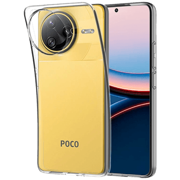 Just in Case TPU Back Cover Transparente Poco F7 Ultra