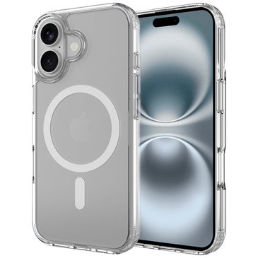 Just in Case Military Grade Plástico Back Cover Transparente Magnético Apple iPhone 17
