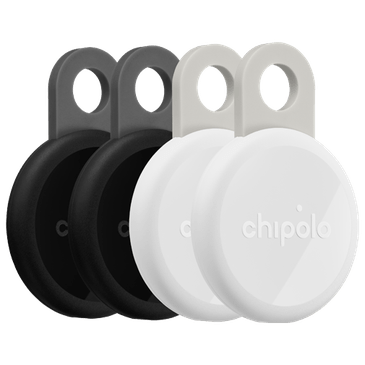 Chipolo LOOP Preto/Branco 4-Pack