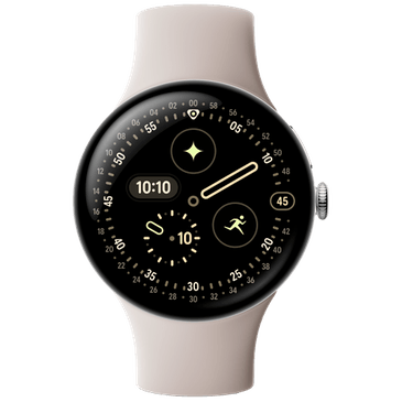 Google Pixel Watch 4 45mm Prata (Bege Correia)