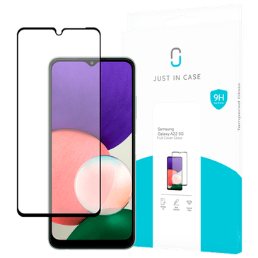 Just in Case Protector de Ecrã de Vidro Temperado Edge to Edge Samsung Galaxy A22 5G
