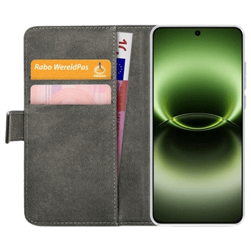 Mobilize PU-Couro Book Capa Preto vivo X300 Ultra
