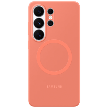 Samsung Silicone Back Cover Vermelho Magnético Samsung Galaxy S26 Ultra