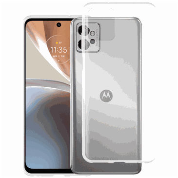 Just in Case TPU Back Cover Transparente Motorola Moto G32