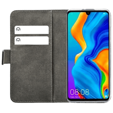 Mobilize Pu-Couro Book Capa Preto Huawei P30 Lite/P30 Lite New Edition