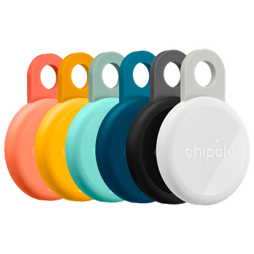 Chipolo LOOP Preto/Branco/Laranja/Azul/Amarelo/Hortelã 6-Pack