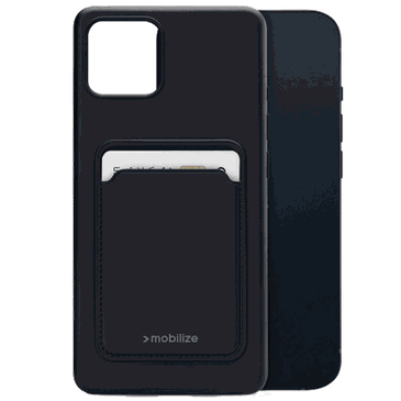 Mobilize Cardcase TPU Back Cover Preto Apple iPhone 13 Mini