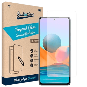 Just in Case Clear Protector de Ecrã de Vidro Temperado Xiaomi Redmi Note 10 Pro