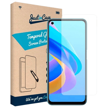 Just in Case Clear Protector de Ecrã de Vidro Temperado OPPO A96